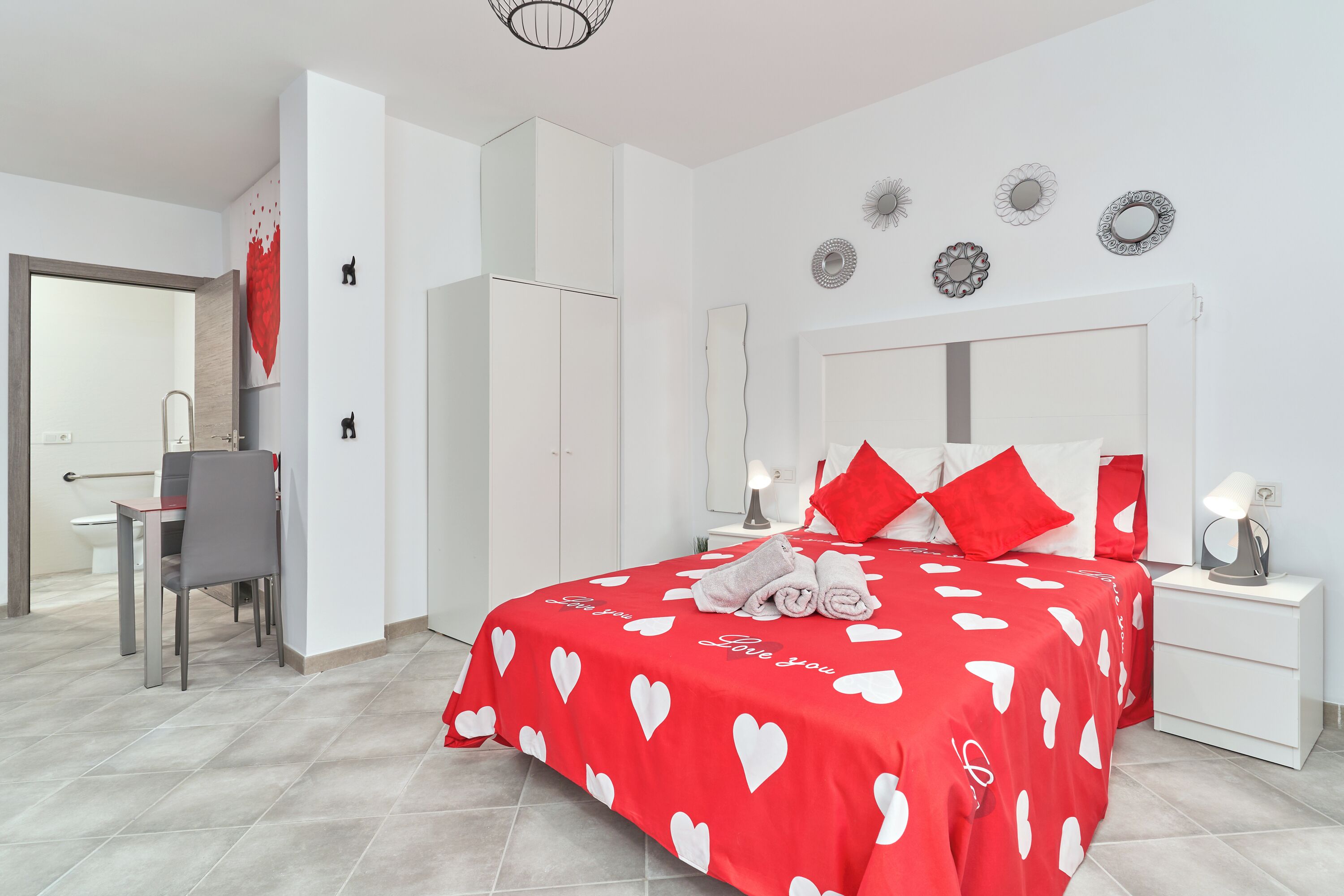 1 bedroom, iron/ironing board, free WiFi, bed sheets