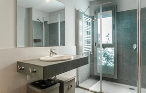 Shower, hair dryer
