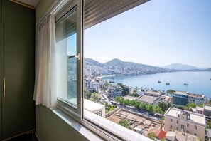 Blick von der Unterkunft