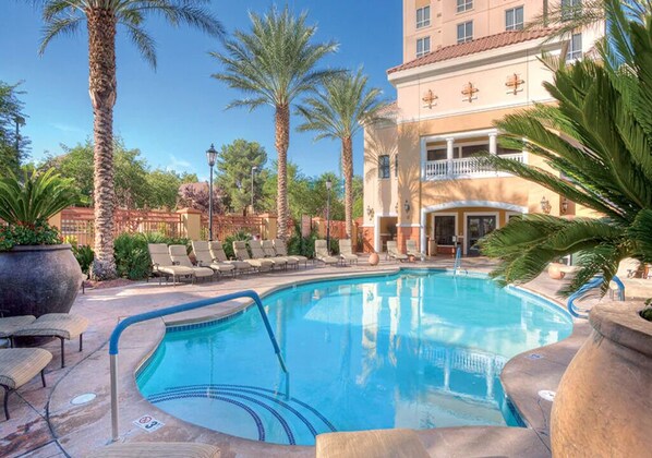 Indoor pool, outdoor pool