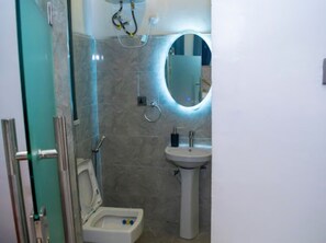 Towels, soap, toilet paper