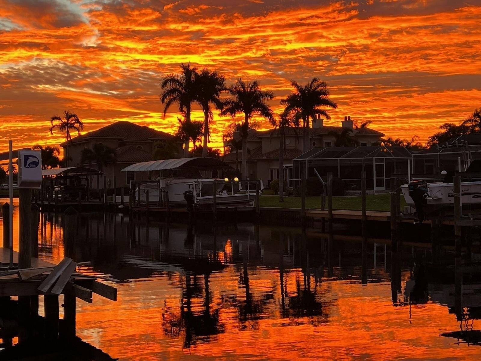 Beautiful Home on a canal.  Heated pool.  Sunrise and Sunsets are spectacular.