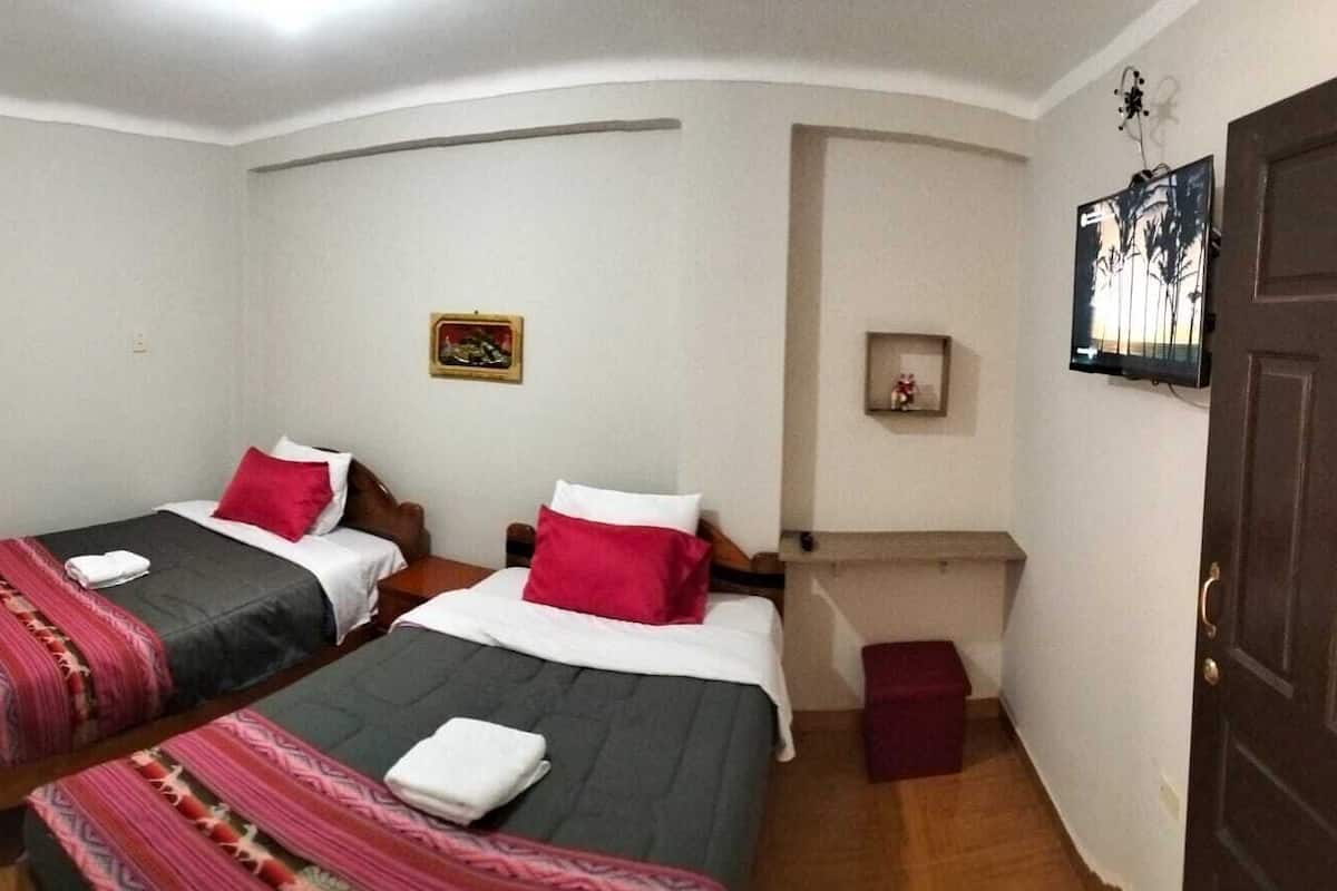 Klassieke Twin kamer, 1 slaapkamer, privébadkamer | 1 slaapkamer, luxe beddengoed, donzen dekbedden, pillowtop-bedden