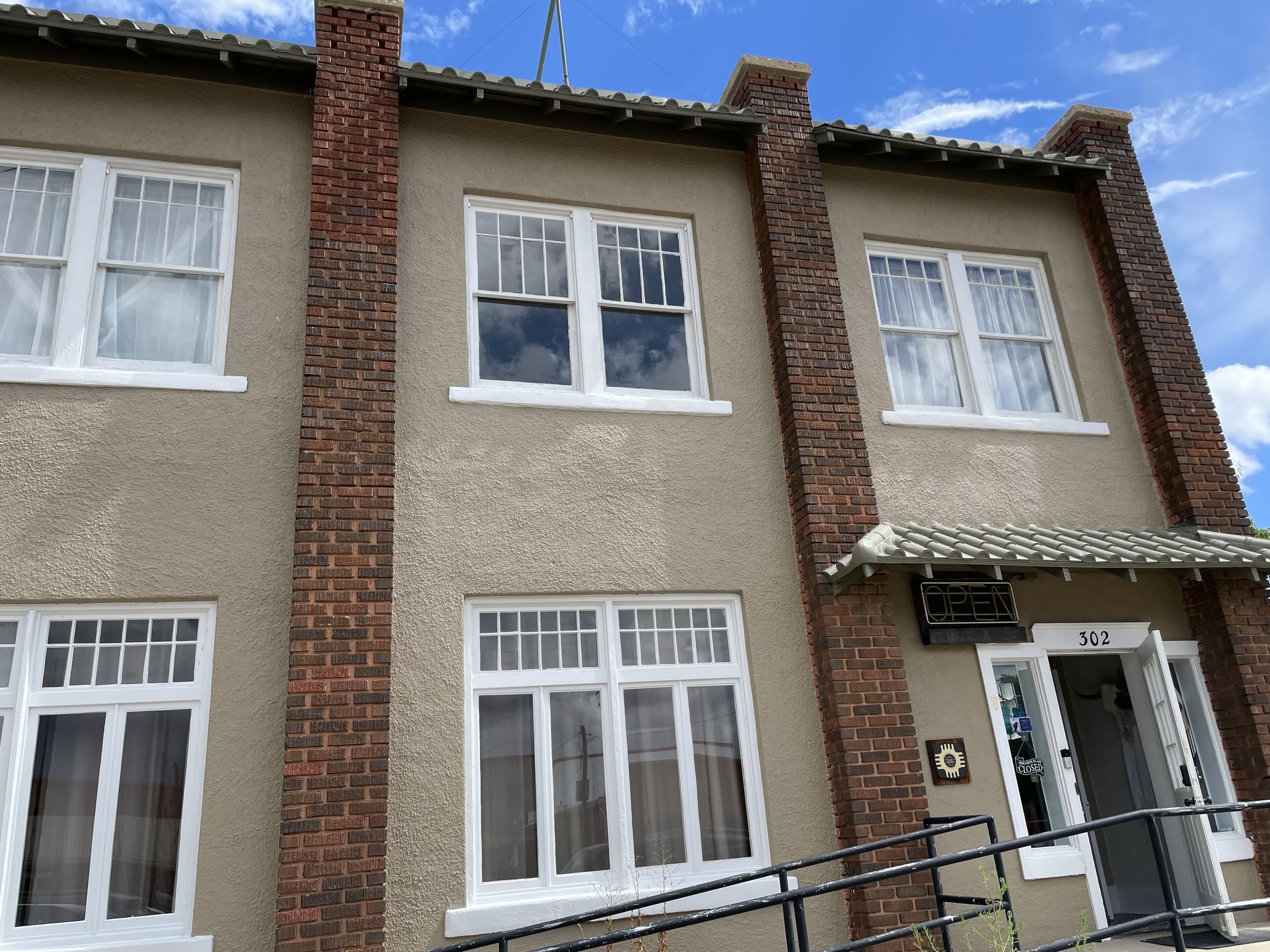 Façade de l’hébergement