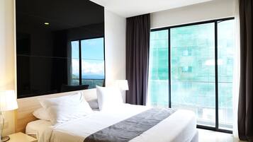 Deluxe Apartment | 2 bilik tidur, peralatan tempat tidur hipoalergenik