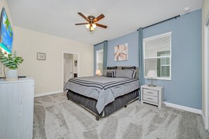 8 bedrooms, iron/ironing board, WiFi, bed sheets