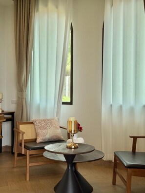 Deluxe Villa, 1 King Bed | Living area - Above the clouds - Chiang rai (Chiang Rai)