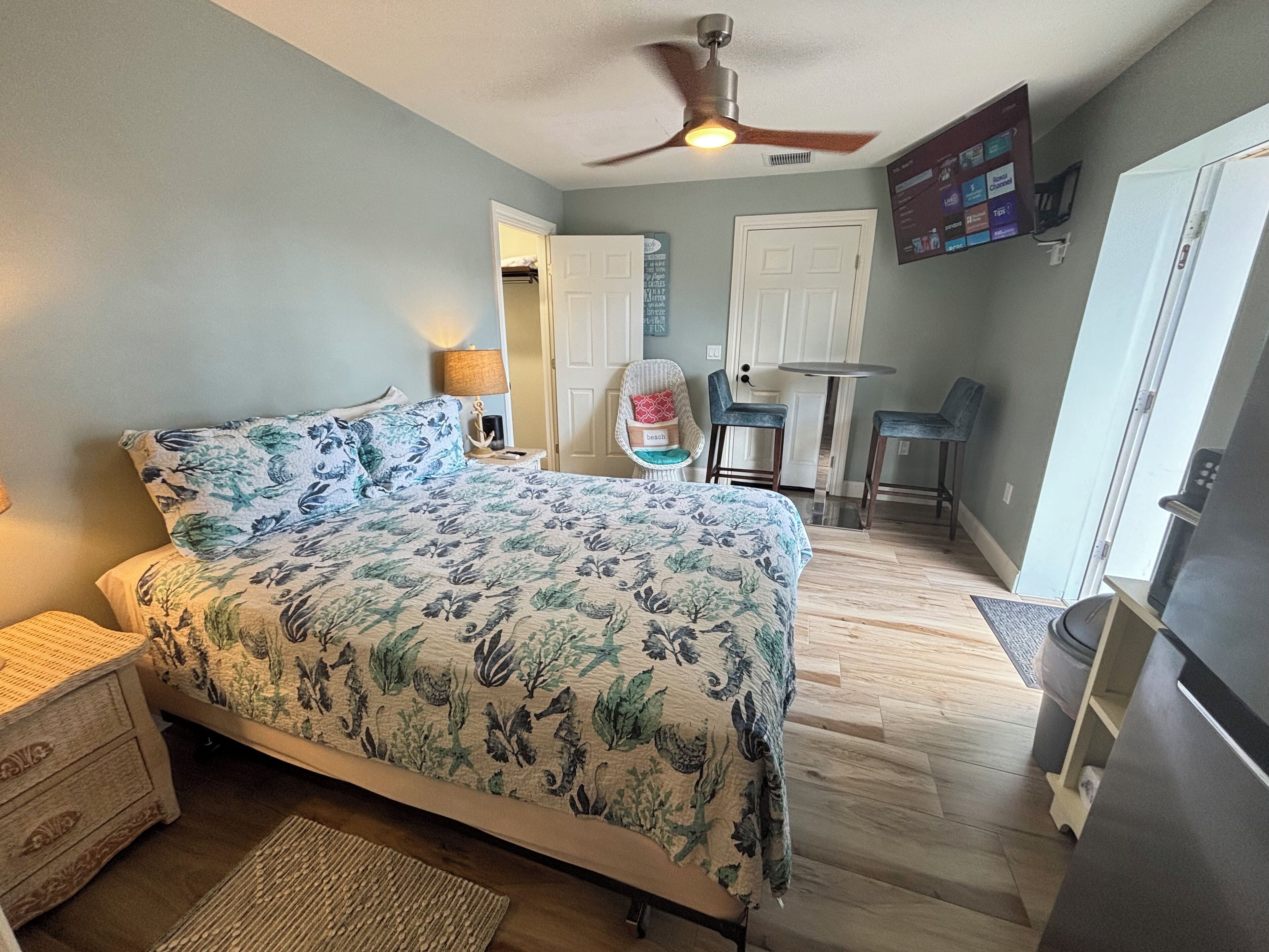 1 bedroom, iron/ironing board, free WiFi, bed sheets