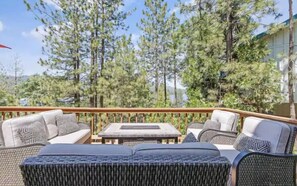 Property grounds - Shoreline cabin with lake views & boat slip (Bass Lake)