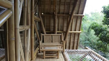 Deluxe Double Room, 1 Bedroom, Balcony, River View | Terrace/patio