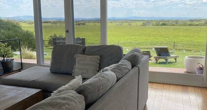 Beach and bush. Ideal peaceful getaway for families or couples.