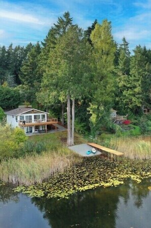 Exterior - Gorgeous Poulsbo Lakefront Home with Dock & Kayaks!! (Poulsbo)