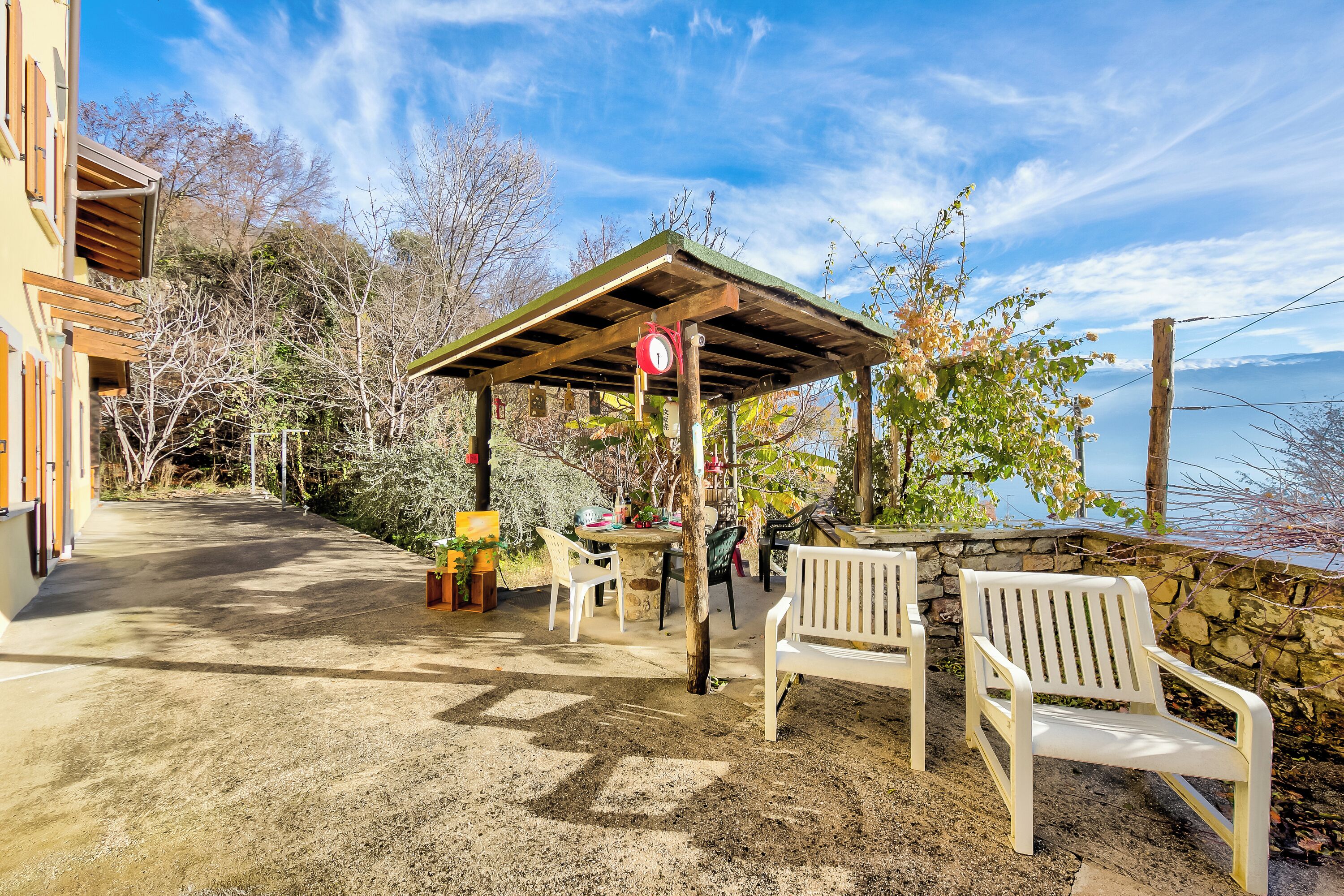 Family House, Multiple Bedrooms, 2 Bathrooms, Mountainside (Faby House On Hilly Area & Lake View) | Terrace/patio