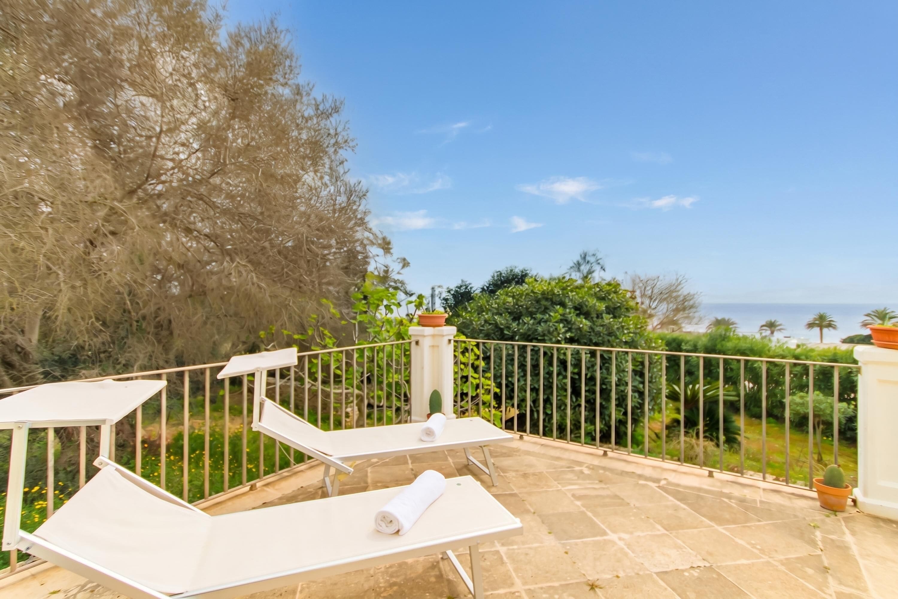 Standard House, Multiple Bedrooms (Villa Nice Sea View) | Terrace/patio