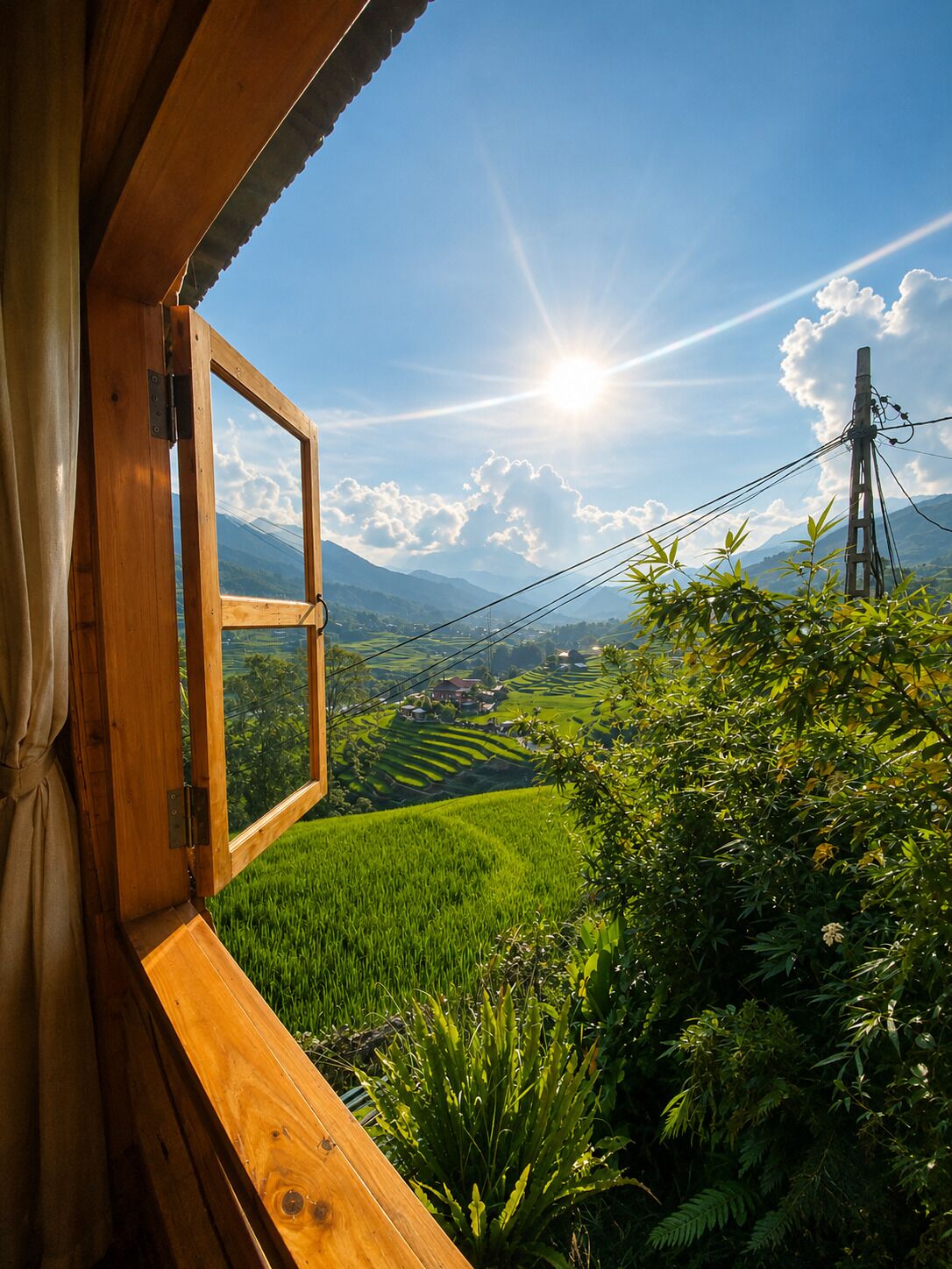 Quang cảnh từ phòng