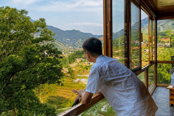Vue depuis le balcon
