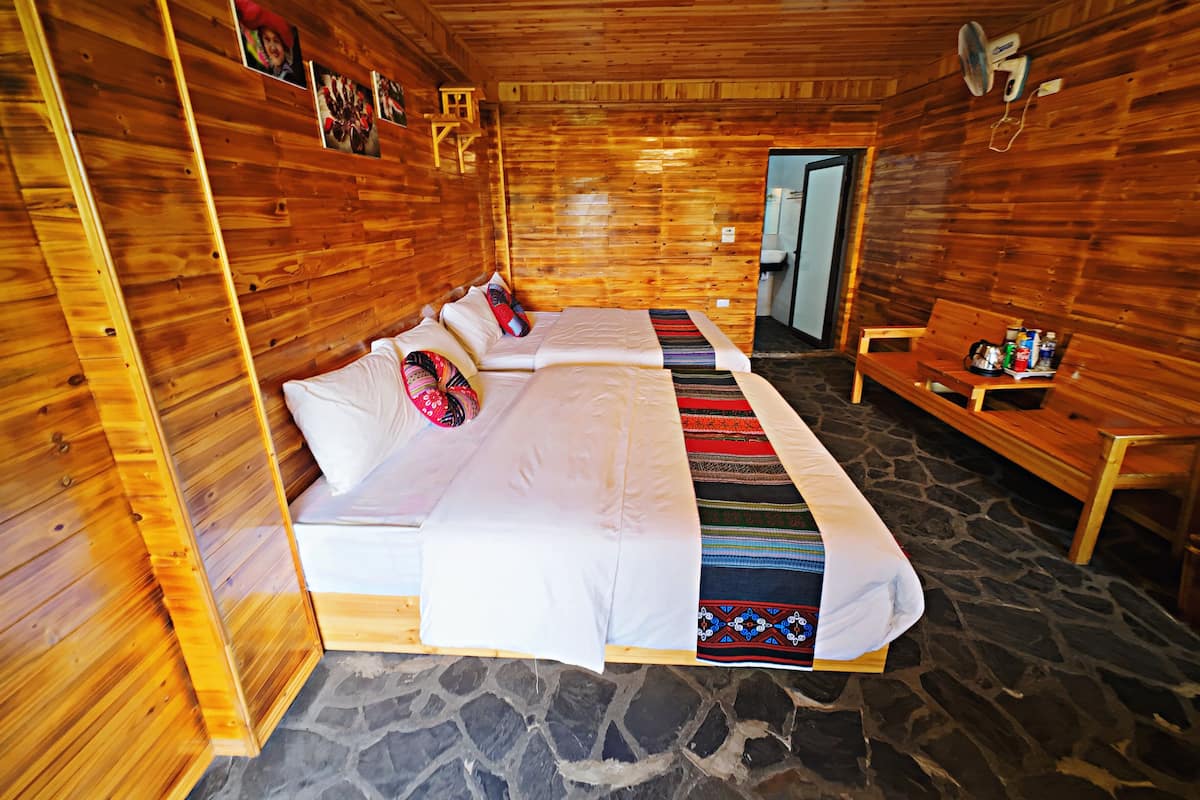 Premium bedding, down duvets, pillow-top beds, soundproofing