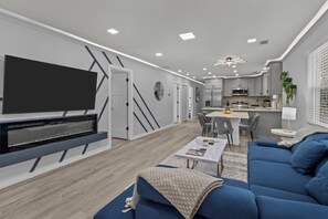 Luxury House, 4 Bedrooms, Terrace | Living room | Smart TV - Charlotte Retreat Luxury 4BR Heaven (Charlotte)