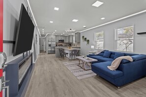 Luxury House, 4 Bedrooms, Terrace | Living room | Smart TV - Charlotte Retreat Luxury 4BR Heaven (Charlotte)