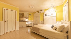 Basic Room, 2 Bedrooms (blue sky) | 1 bedroom, free WiFi - Ganghwa Sky Garden Poolvilla (Incheon)