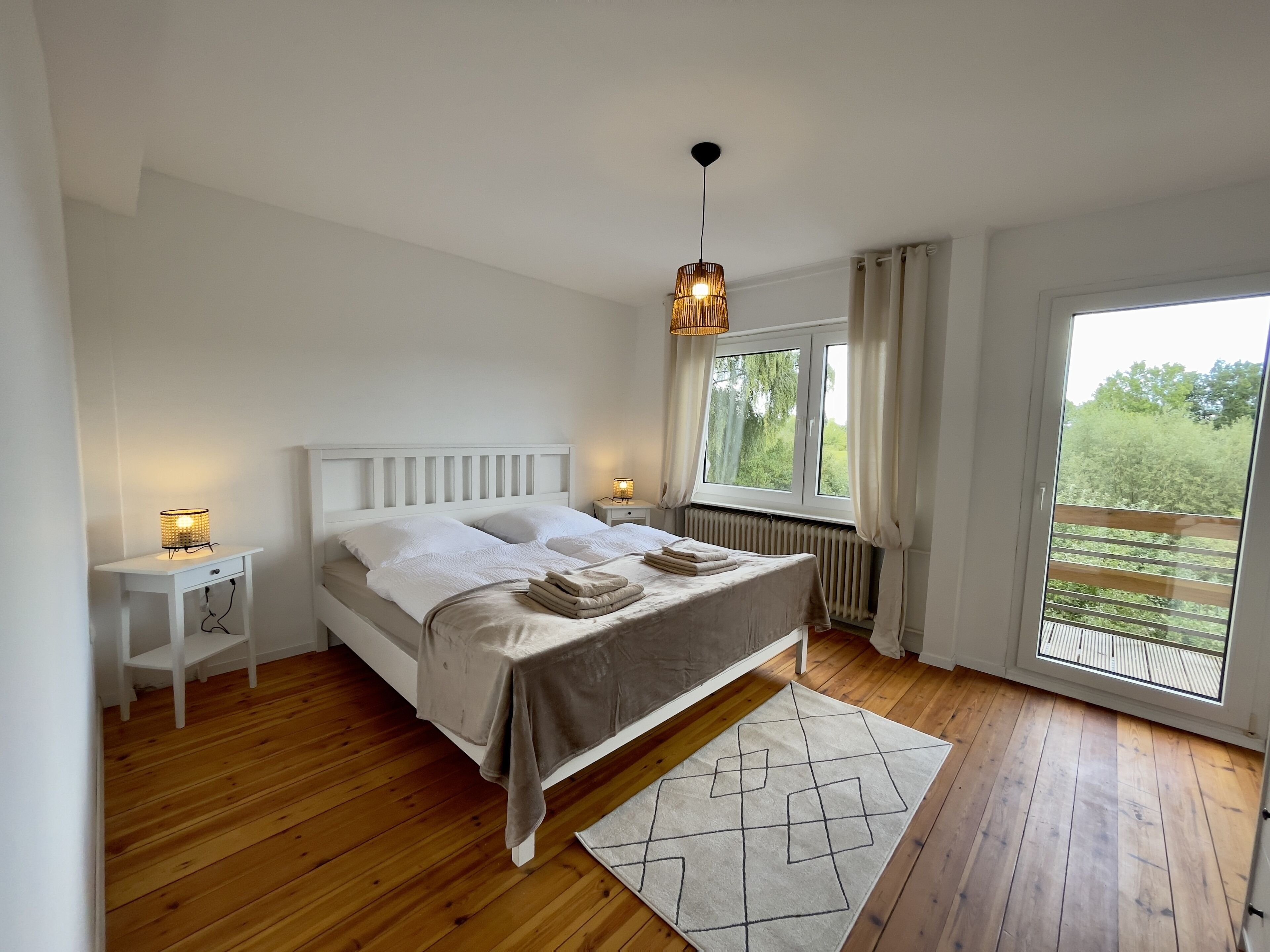 2 chambres, bureau, lit parapluie, Wi-Fi gratuit