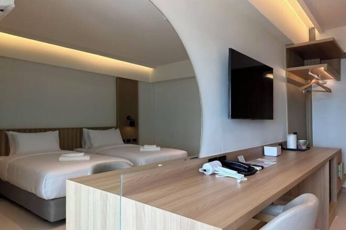 1 dormitori, cortines opaques, wifi gratuïta i roba de llit