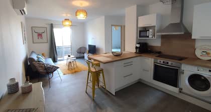 Appartement Avec Extérieur, à 5 Minutes du Bord de mer !