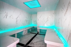 Turkish bath/hammam, body treatments, hot stone massages