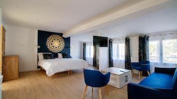 1 chambre, literie de qualité supérieure, matelas Select Comfort