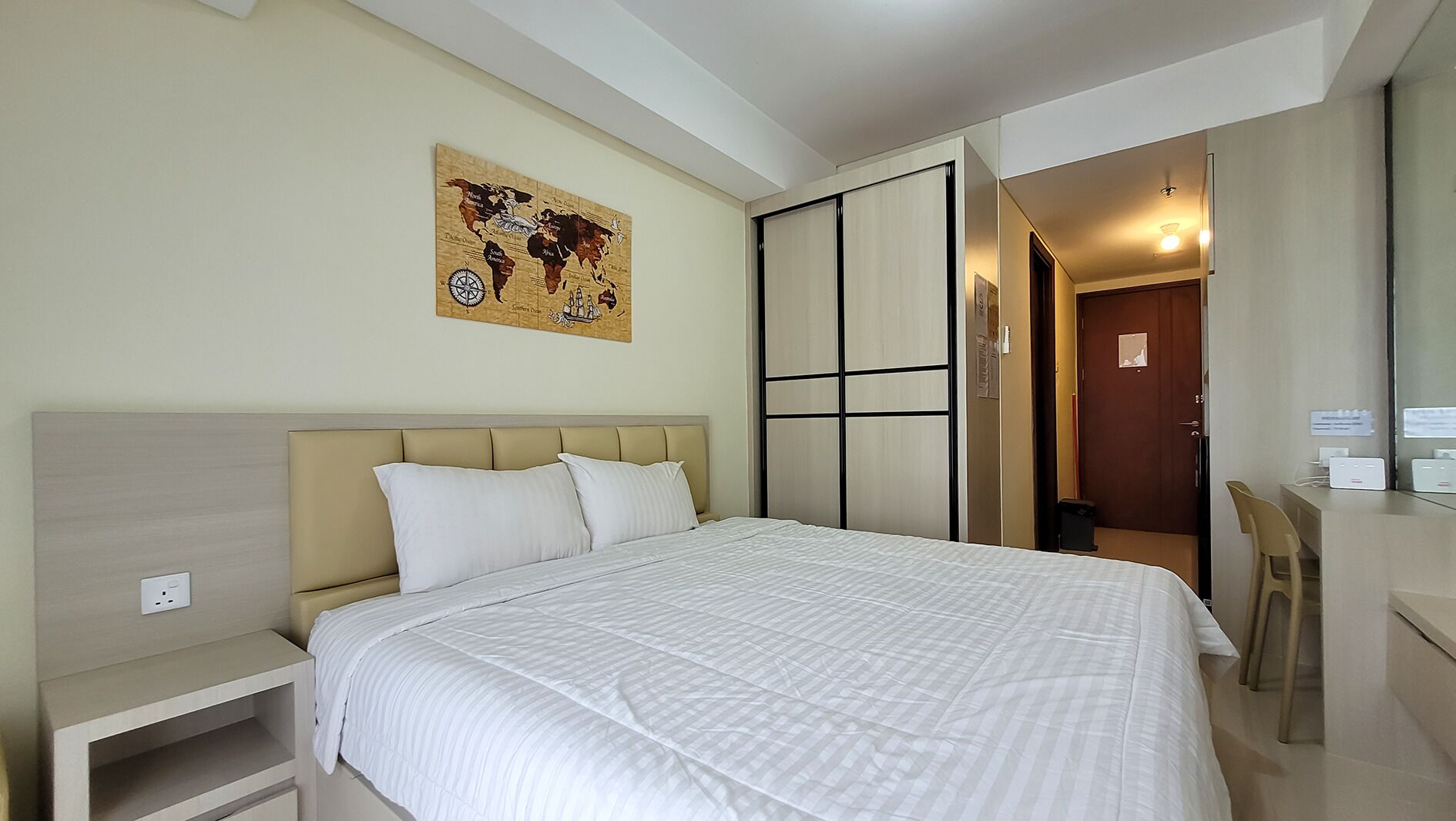 Elite-studiosuite - 1 queensize-seng - ikke-ryger | Premium-sengetøj, individuelt design, individuel indretning