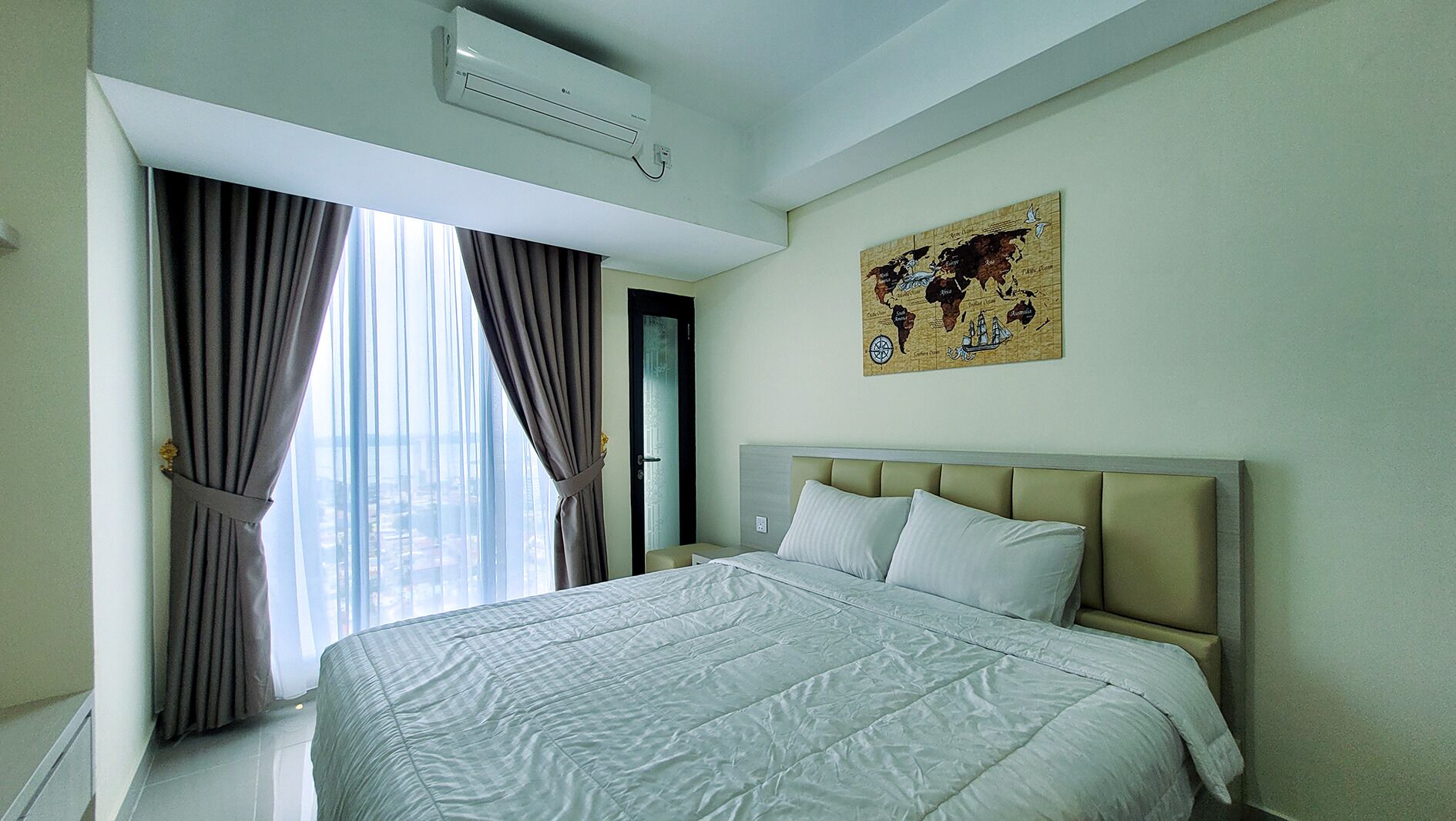 Premium bedding, individually decorated, individually furnished