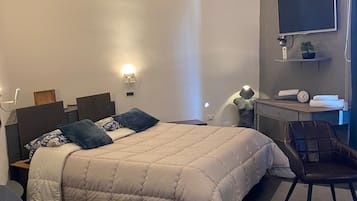 Familie appartement | 2 slaapkamers, een kluis op de kamer, een bureau, geluiddichte muren