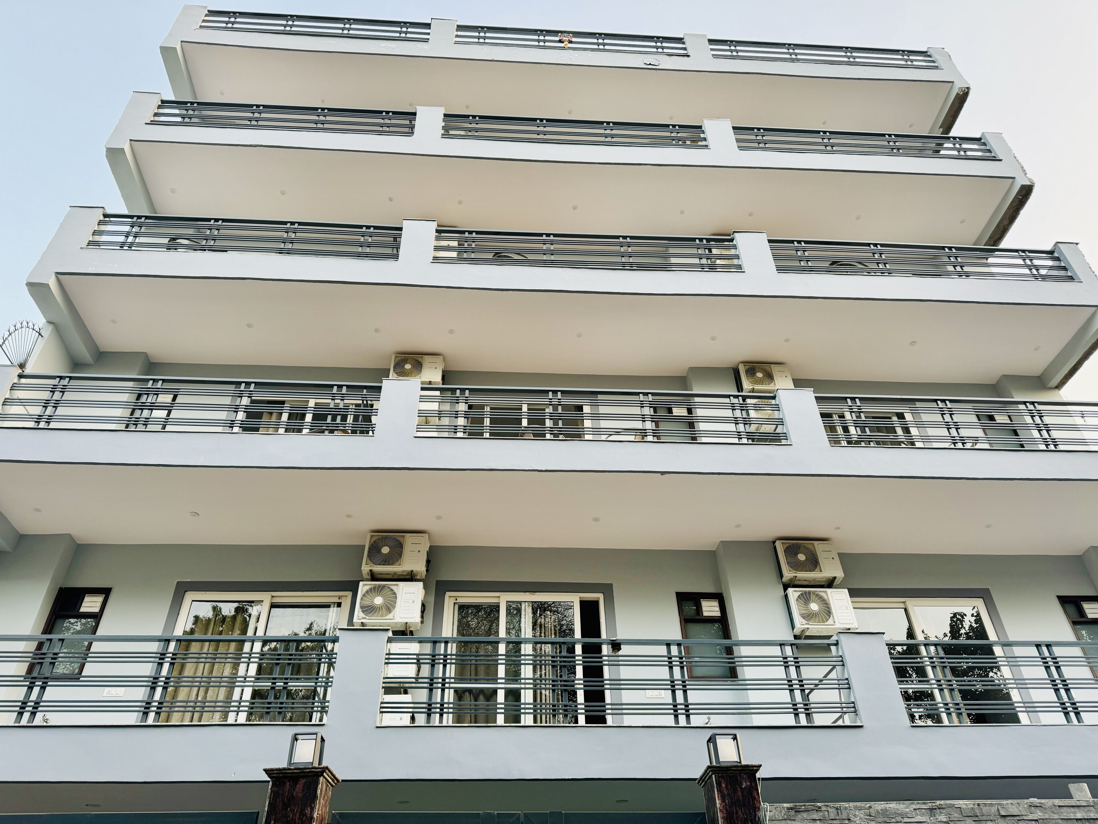 Façade de l’hébergement