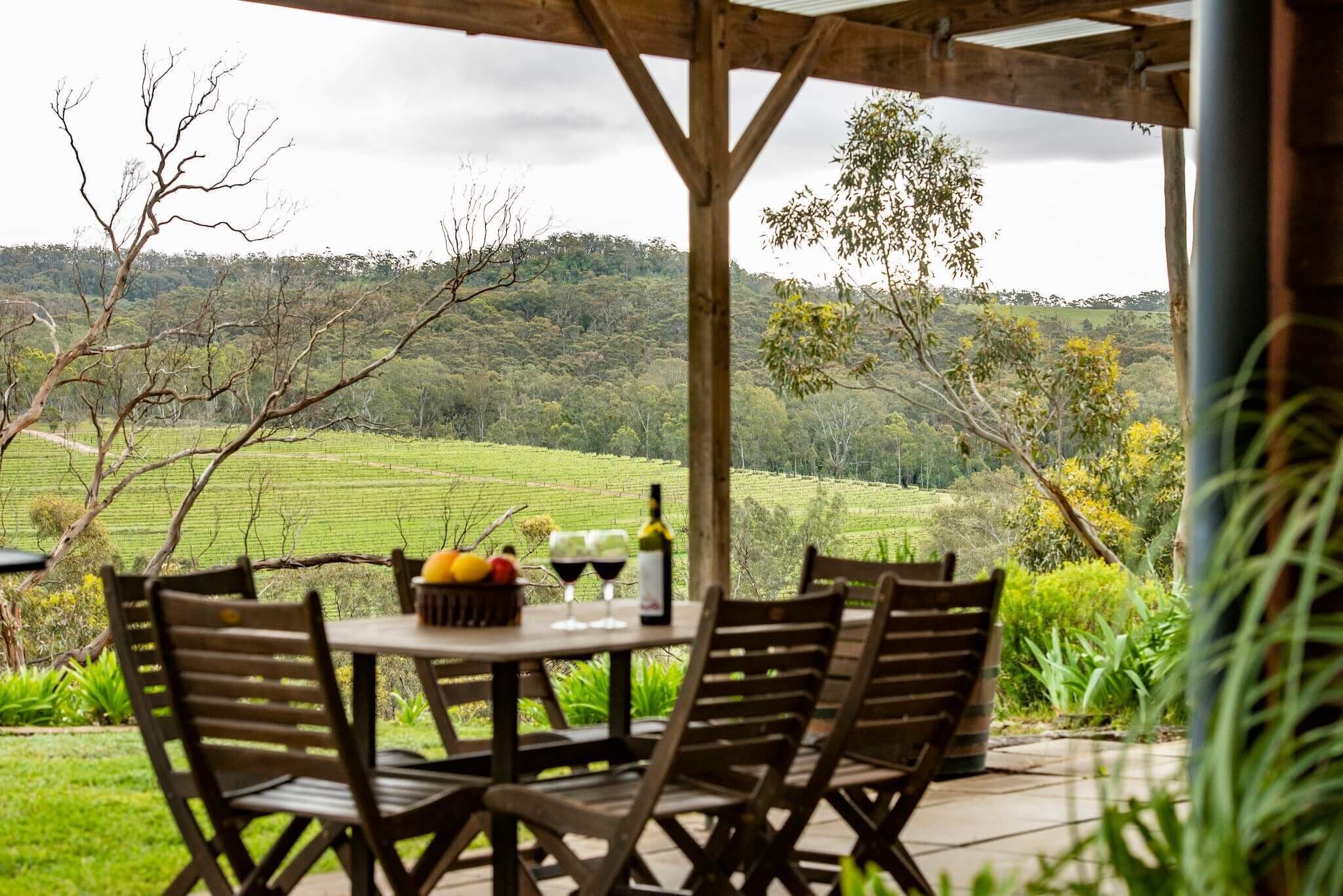 Cottage Keluarga, 3 kamar tidur, pemandangan kebun anggur | Tirai kedap cahaya, kedap suara, setrika/meja setrika, dan Wi-Fi gratis