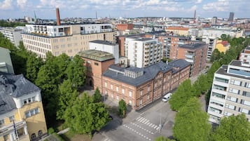 Majoituspaikan julkisivu