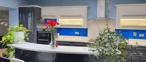 Réfrigérateur, four, plaque de cuisson, lave-vaisselle