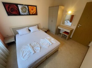 1 soverom og sengetøy