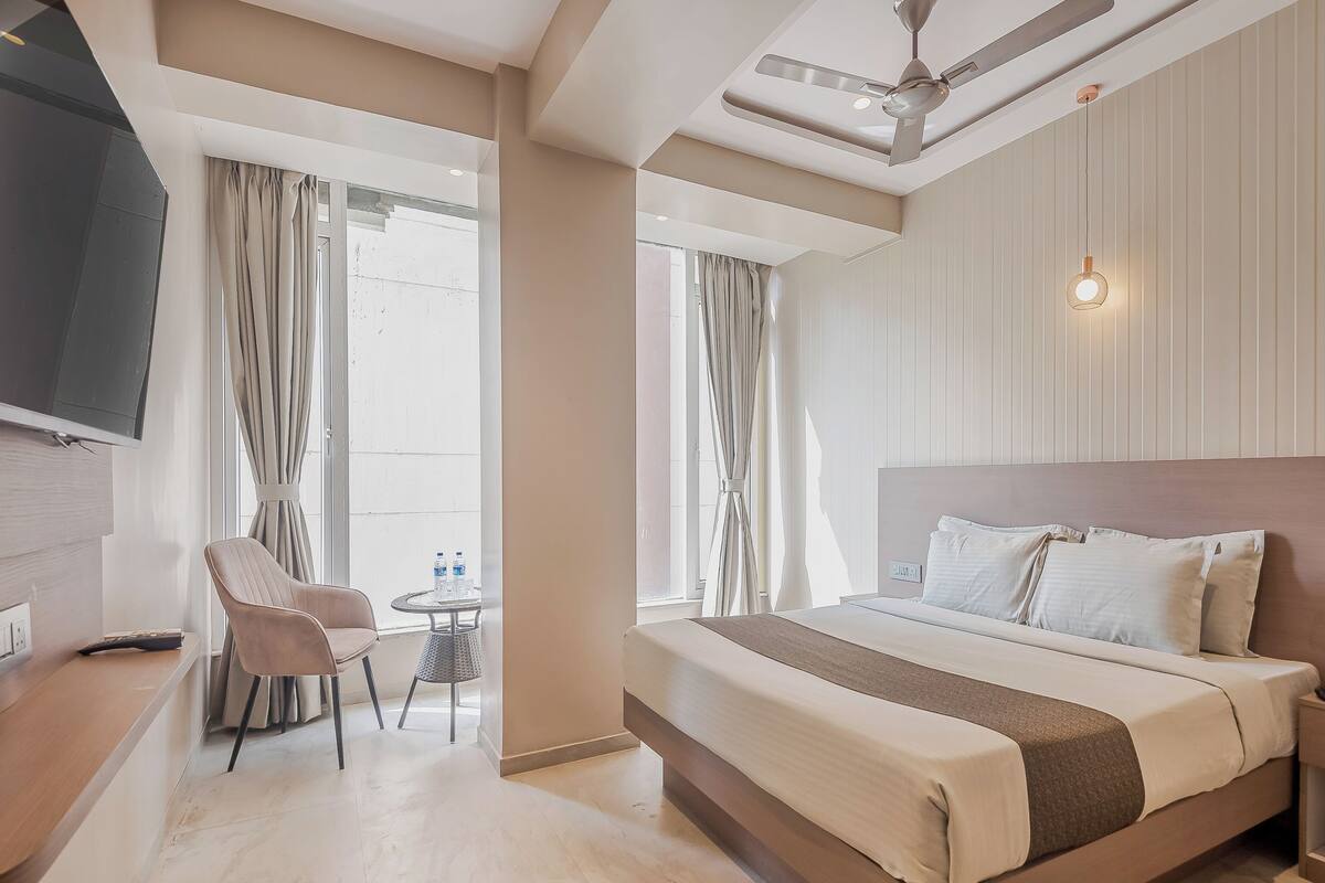ห้องสแตนดาร์ด | ห้องเก็บเสียง, Wi-Fi ฟรี, ผ้าปูที่นอน