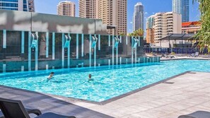 Indoor pool, a heated pool - Circle On Cavill High Floor 1 Bedroom Apartment - CoastHM (Surfers Paradise)