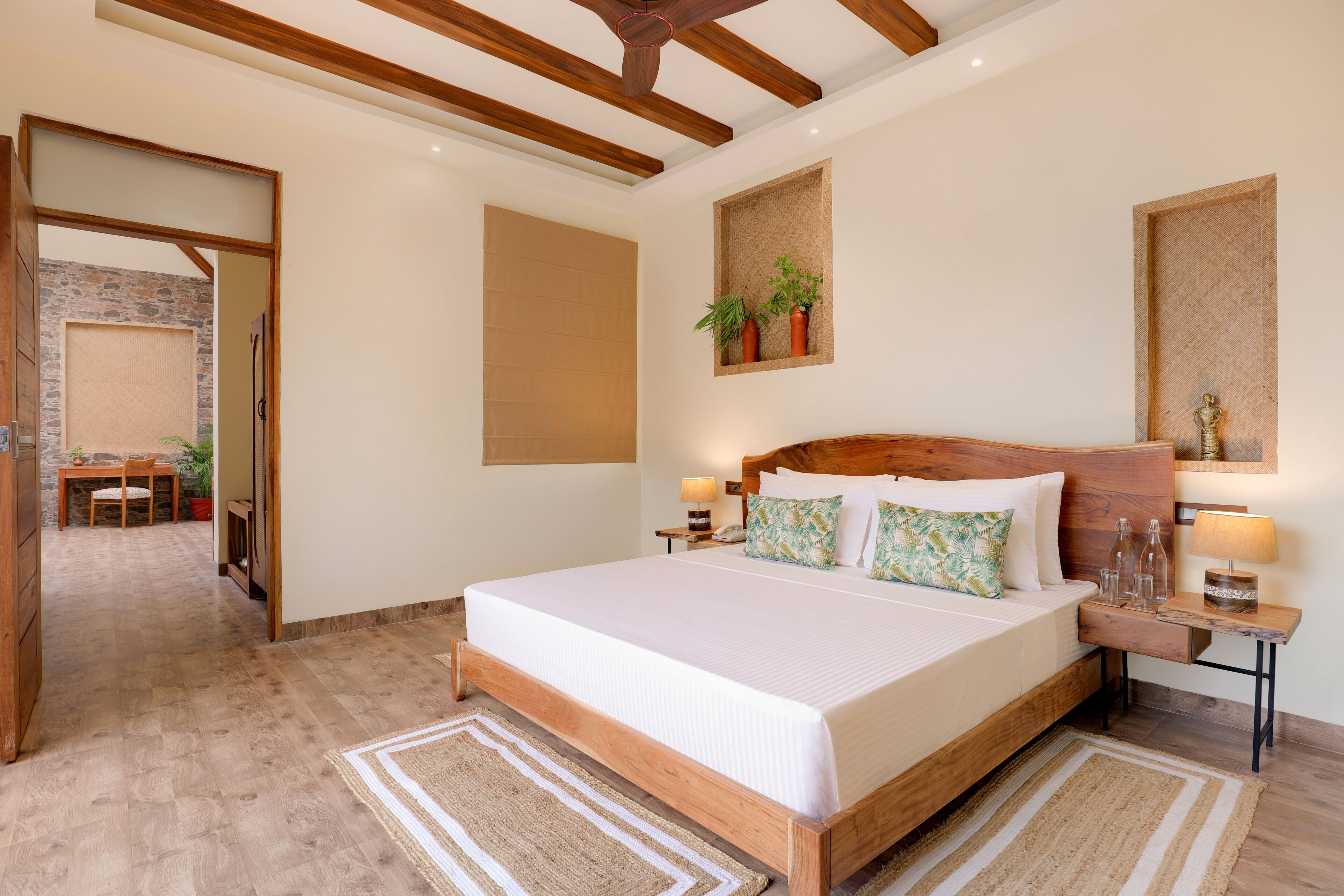 1 chambre, coffres-forts dans les chambres, bureau, rideaux occultants