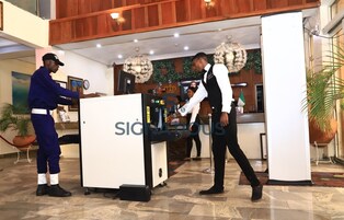 Interior entrance
