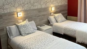 Wifi gratis y ropa de cama