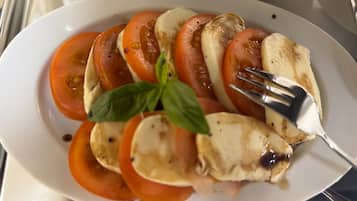 Daily buffet breakfast (EUR 12.5 per person)