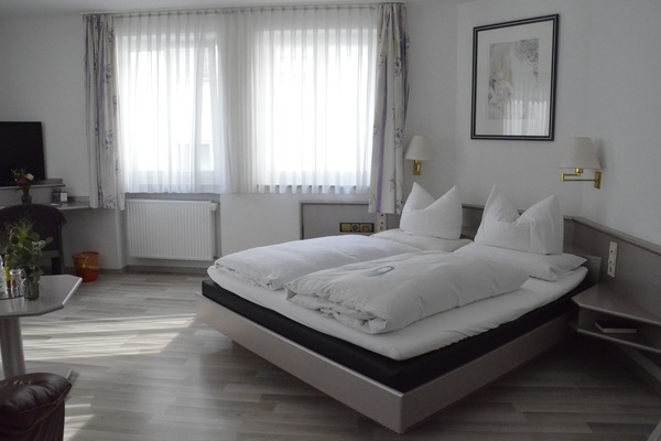 Hypo-allergenic bedding, desk, free WiFi