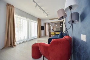 Living area - Wave 3 Promenada Apartments (Navodari)
