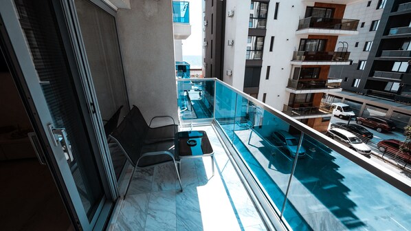 Standard Apartment, 1 Bedroom, Balcony, Partial Sea View | View from room