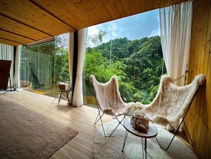 Kissing Star | Living area - Morning Star Glamping (Mae On)
