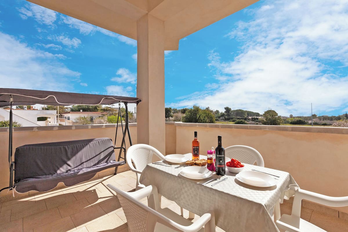 LĂ€genhet Standard - flera sovrum (Le Bianche Apt. 3 -Terrace- Near The) | Utsikt mot havet/stranden