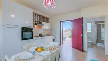 Appartamento Standard, 2 camere da letto (Le Bianche Apt1 with Garden Near The) | Pasti