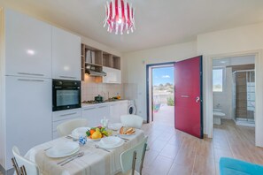 Appartamento Standard, camere multiple (Le Bianche Apt1 with Garden Near The) | Pasti